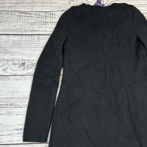 Ralph Lauren Collection Purple Label Cashmere Knit Open Cardigan Women's M Italy - Picture 12 of 14